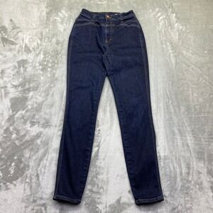 CLOSED Skinny Pusher Jeans Dark Wash High Rise Italy Women Sz 26 Fits 31"